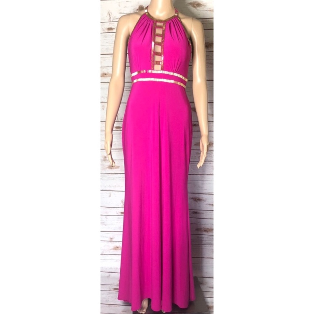 Ignite Evenings New York Fuchsia Prom Dress